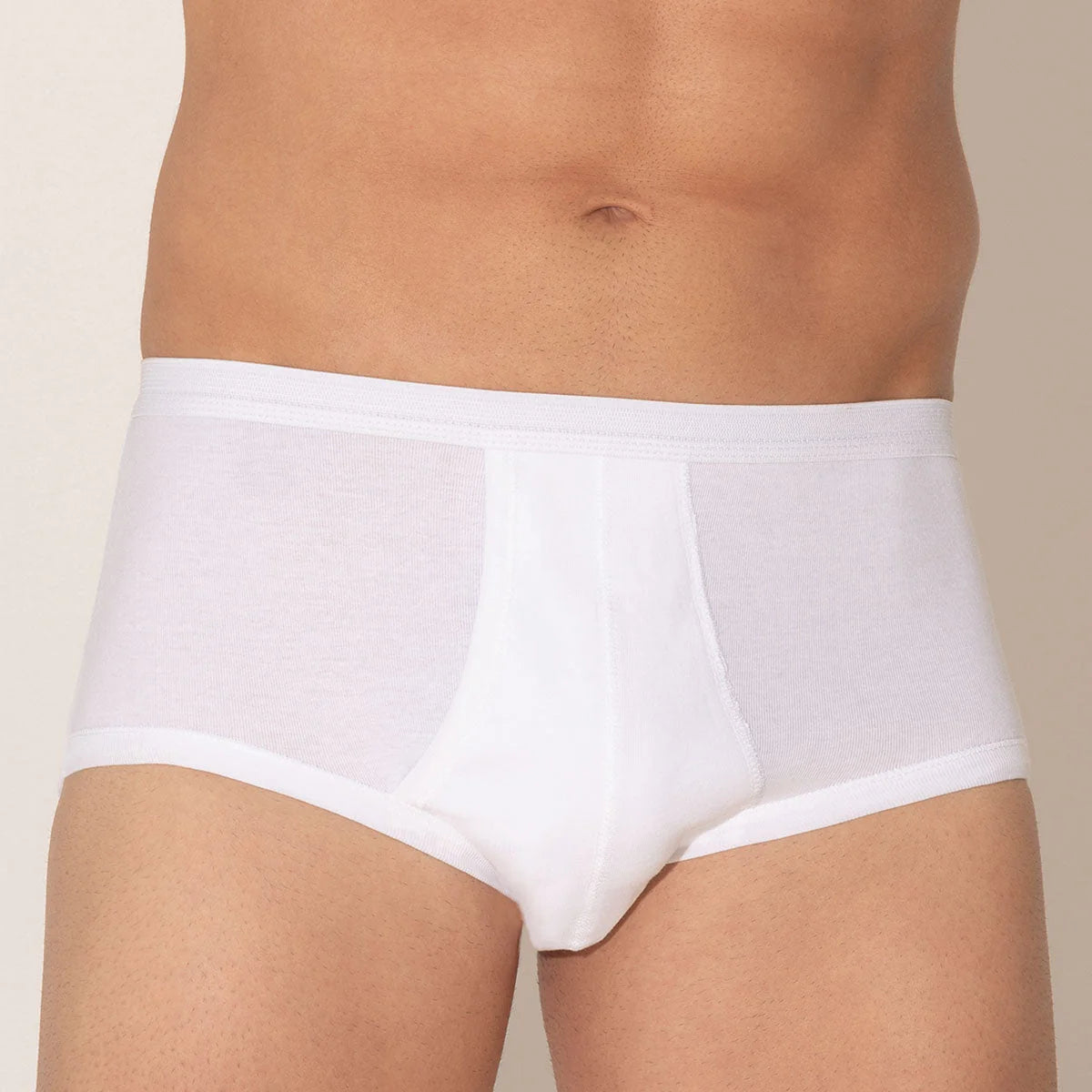 Slip taille haute ouvert Pur coton Premium Eminence - Grandes tailles