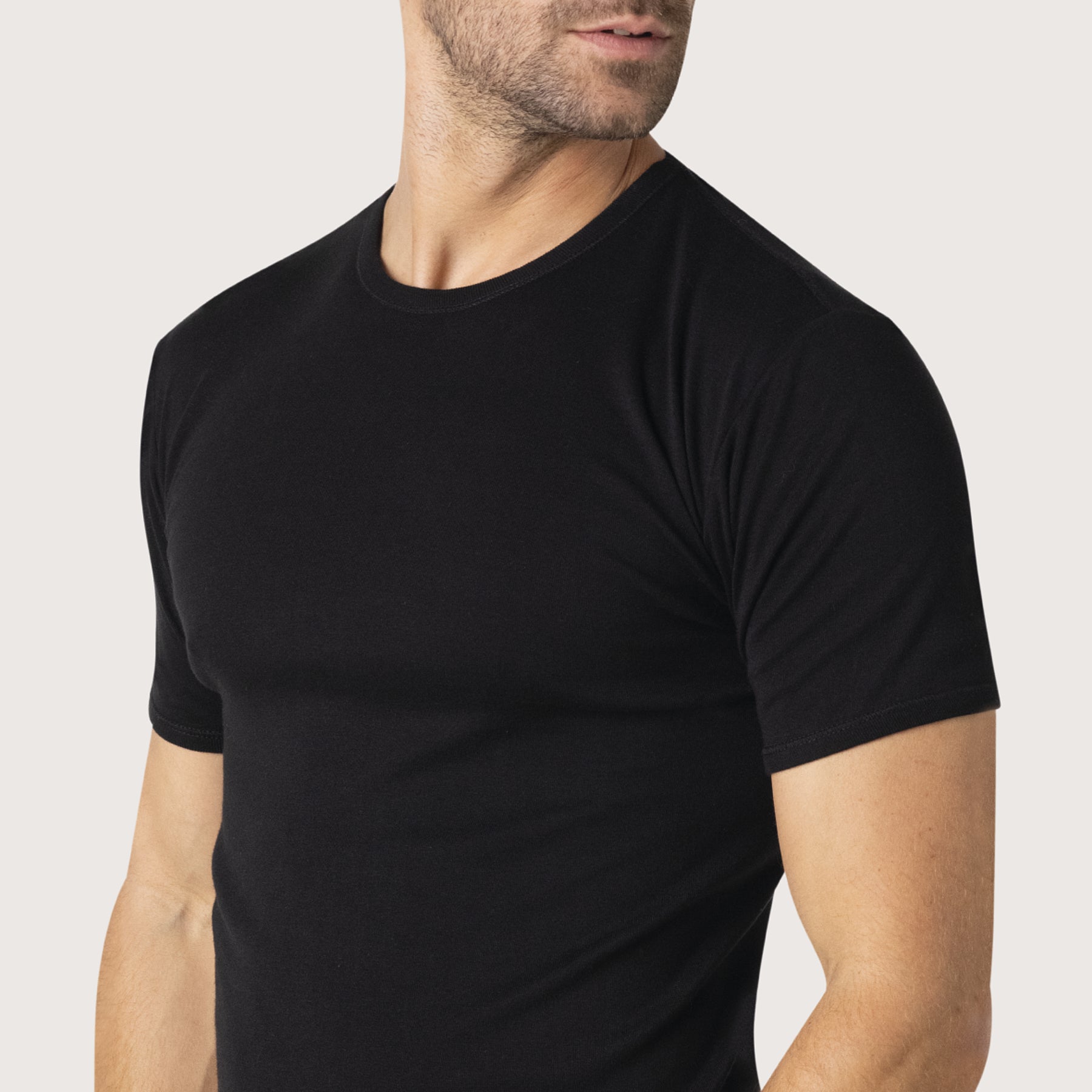 Tee-shirt col rond homme Pur Coton Premium Eminence